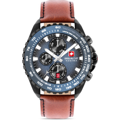 swiss-military-hanowa-stone-marten-smwgc0001831-chronograaf-horloge-met-bruine-band-o-45-mm