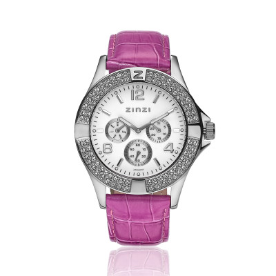 zinzi-uno9-zilverkleurig-stalen-horloge-met-roze-leren-band-en-swarovski-kristallen-o-44-mm