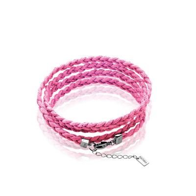 zinzi-fatima-s-favorieten-zbf11f-roze-gevlochten-koordarmband-zilver-4-5-mm-breed-lengte-75-cm