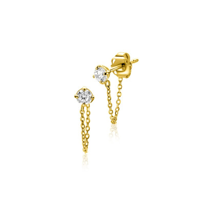 zinzi-liekes-favorieten-zgo552-gouden-oorstekers-met-schakelketting-en-zirkonia-3-mm-breed-hoogte-12-mm