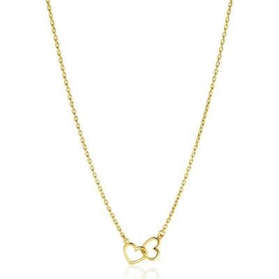 zinzi-liekes-favorieten-zic2513g-goudkleurige-schakelketting-met-hart-9-mm-breed-lengte-40-45-cm