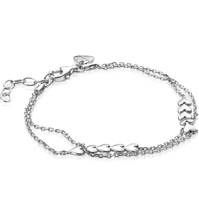 zinzi-zia1940-zilveren-armband-met-hartjes-rijen-en-dubbele-schakels-4-mm-breed-lengte-17-20-cm