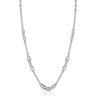 zinzi-zic2407-zilveren-marine-schakelketting-modern-7-mm-breed-lengte-43-48-cm