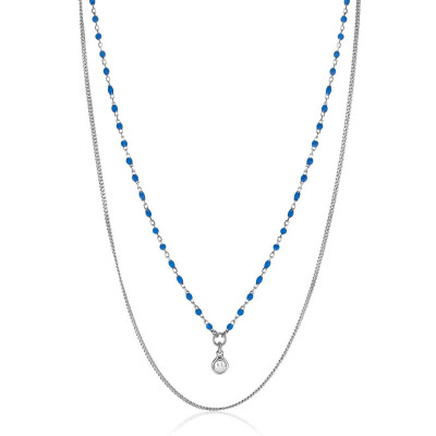 zinzi-zic2529-zilveren-schakelketting-met-blauwe-kralen-2-mm-breed-lengte-42-45-cm