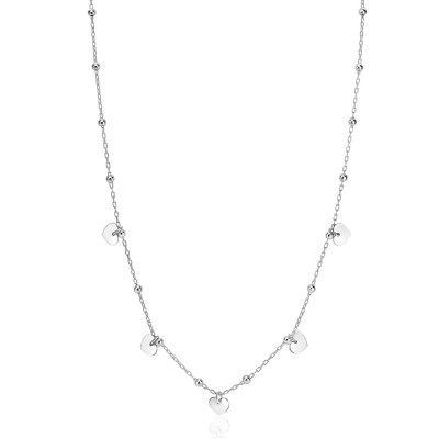 zinzi-zic2531-zilveren-bolletjes-ketting-met-hangers-hart-7-mm-breed-lengte-42-45-cm