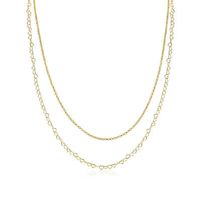 zinzi-zic2775g-gold-plated-dubbele-schakelketting-met-hart-5-3-mm-breed-lengte-40-45-cm