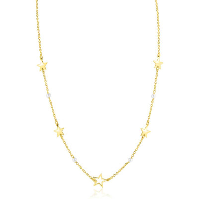 zinzi-zic2780-goudkleurige-schakelketting-met-parels-en-ster-10-mm-breed-lengte-42-47-cm