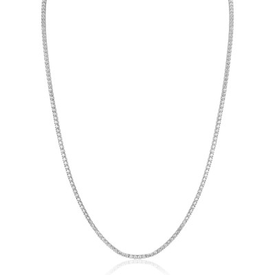 Zinzi ZIC2794 zilveren tennisketting met zirkonia 1.7 mm breed - Lengte 40-43 cm