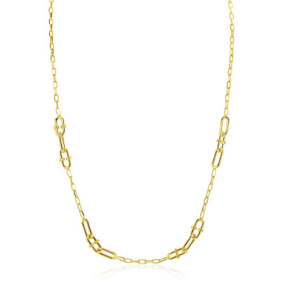 zinzi-zic2798-goudkleurige-schakelketting-met-ovale-knopen-6-mm-breed-lengte-42-45-cm