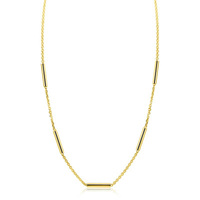 zinzi-zic2800g-goudkleurige-schakelketting-met-staafjes-2-5-mm-breed-lengte-42-45-cm