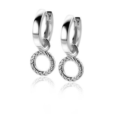 zinzi-zich2246-zilveren-oorbedels-met-ronde-schakels-2-2-mm-breed-diameter-10-mm-zonder-oorringen