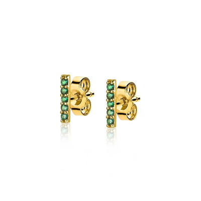 zinzi-zio1689gg-gold-plated-oorbellen-met-groene-stenen-1-5-mm-breed-hoogte-8-mm