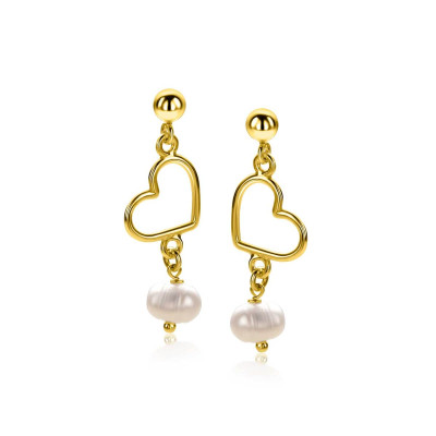 zinzi-zio2642-gold-plated-oorhangers-met-open-hartjes-en-parels-10-mm-breed-hoogte-30-mm