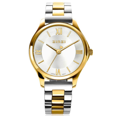 zinzi-ziw1233-bicolor-gold-plated-stalen-horloge-met-ronde-wijzerplaat-o-30-mm