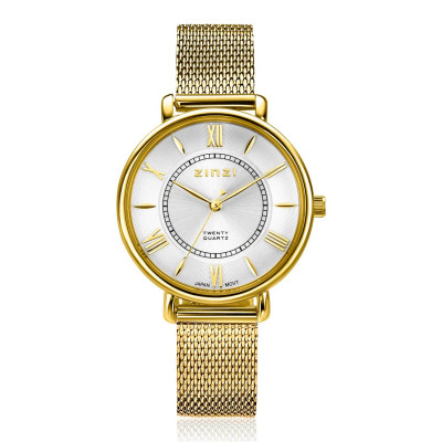 zinzi-ziw2033-verguld-stalen-horloge-met-ronde-zilverkleurige-wijzerplaat-o-34-mm