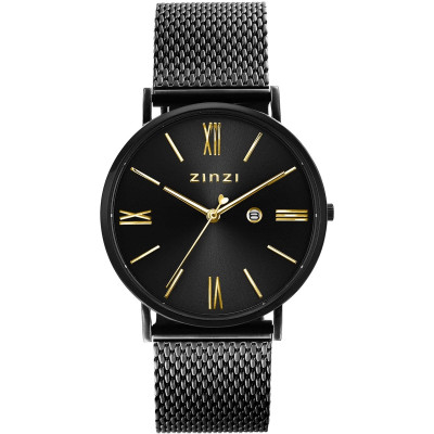 zinzi-ziw549m-zwart-goudkleurig-stalen-mesh-horloge-met-datumweergave-o-34-mm