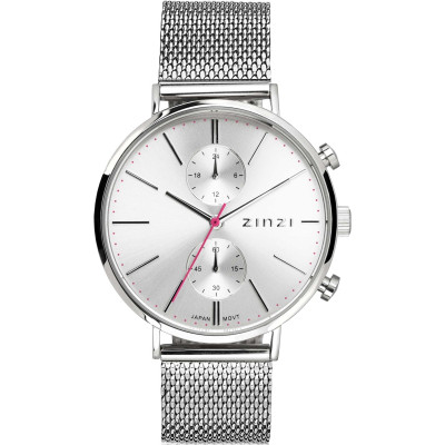 zinzi-ziw702m-zilverkleurig-stalen-horloge-met-roze-accenten-en-mesh-band-o-39-mm