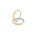 boccia-titanium-05073-04-oorbellen-half-gold-plated-half-zilverkleurig-diameter-31-mm
