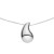 glow-102-0697-45-zilveren-ketting-met-hanger-druppelvorm-20-mm-lengte-55-60-cm