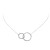glow-102-1173-47-zilveren-ketting-met-hanger-in-elkaar-grijpende-cirkels-1-mm-breed-lengte-45-cm