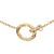 glow-102-8684-45-gold-plated-ketting-met-hanger-rond-en-zirkonia-22-mm-lengte-42-45-cm
