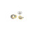 glow-106536100-bicolor-ronde-oorknopjes-met-goudkleurige-bolletjes-diameter-8-mm