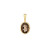 glow-120-8003-00-ovale-gold-plated-hanger-met-steen-rookkwarts-9-mm-breed-hoogte-11-mm