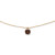 glow-202-0242-45-14-karaat-gouden-ketting-met-bruine-rookkwarts-hanger-5-mm-lengte-45-cm