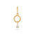 glow-220-0310-00-14-karaat-gouden-ronde-hanger-met-transparante-zirkonia-in-klauwzetting-6-mm-breed-hoogte-18-mm