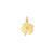 glow-230-0038-00-14-karaat-gouden-klavertje-vier-hanger-met-glanzende-afwerking-hoogte-18-mm