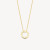 blush-3083ygo-gouden-ketting-met-ronde-hanger-7-2-mm-lengte-42-cm