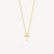 blush-3091ygo-gouden-ketting-met-hanger-kruisje-4-8-mm-x-7-mm-lengte-42-cm