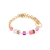 coeur-de-lion-geocube-armband-3038-30-0416-iconic-chain-goudkleurig-met-roze