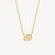 blush-3126yzi-gouden-ketting-met-hanger-verweven-ringen-en-zirkonia-9-2-mm-x-6-mm-lengte-42-cm