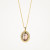 blush-3169ybq-gouden-ketting-met-ovale-hanger-parelmoer-bergkristal-9x11-mm-lengte-42-cm