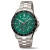 boccia-titanium-3733-02-zilverkleurig-herenhorloge-met-groene-wijzerplaat-en-chronograaf-42-mm