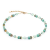 coeur-de-lion-geocube-ketting-iconic-mono-4020-10-0533-goudkleurig-met-groen/variant/lengte-42-48-cm
