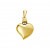 gouden-ashanger-hart-asymmetrisch-glans-en-mat