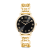 coeur-de-lion-horloge-7612-74-1613-brilliant-glamourous-met-zwarte-wijzerplaat-goudkleurig