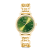 coeur-de-lion-horloge-7652-74-1605-sparkling-fabulous-met-groene-wijzerplaat-goudkleurig