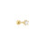 ania-haie-fairy-dust-ah-e079-03g-gold-plated-oorpiercing-met-transparante-zirkonia-diameter-3-mm-per-stuk