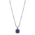 aze-jewels-ferro-az-nl012-a-zilverkleurige-ketting-met-achthoekige-blauwe-hanger-lengte-50-60-cm