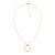 calvin-klein-cj35000526-gold-plated-ketting-met-organische-ronde-hanger-25-mm-lengte-50-cm
