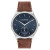 calvin-klein-ck25200552-zilverkleurig-herenhorloge-met-blauwe-wijzerplaat-en-bruine-leren-band-o-42-mm