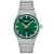 boss-candor-hb1514079-herenhorloge-van-staal-zilverkleurig-met-groene-wijzerplaat-o-41-mm