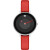 danish-design-mane-red-iv24q1260-dameshorloge-zilverkleurig-staal-en-roodleren-band-35-mm
