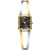 danish-design-tidlos-palma-two-tone-black-iv73q1304-bicolor-titanium-horloge-vierkant