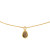 jackie-gold-jkn25-561-14-karaat-gouden-ketting-met-bruine-roookkwarts-hanger-lengte-40-42-5-45-cm