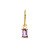jackie-gold-jks21-156-14-karaat-gouden-oorbel-gedraaid-met-paarse-amethist-hanger-rechthoekig-per-stuk