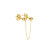 jackie-gold-jks23309-14-karaat-gouden-bolletjes-oorhanger-voor-2-gaatjes-per-stuk
